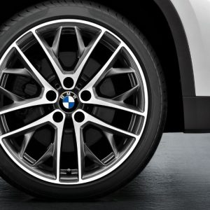 Комплект летних колес в сборе R19 BMW X1 E84 Double Spoke 465, Pirelli P Zero, RDC, Runflat