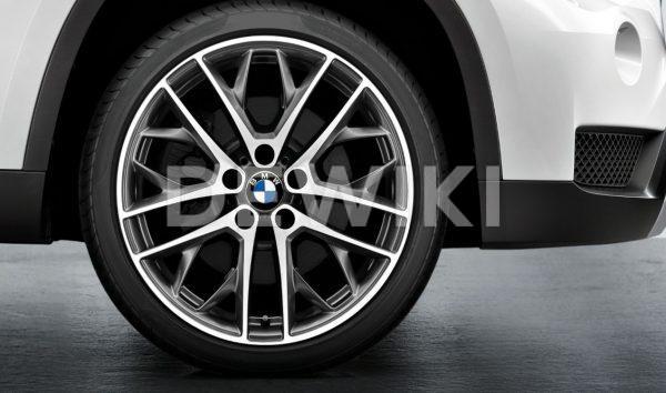 Комплект летних колес в сборе R19 BMW X1 E84 Double Spoke 465, Pirelli P Zero, RDC, Runflat