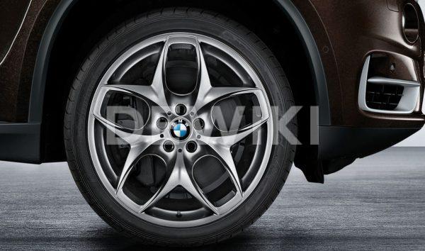 Комплект летних колес в сборе R21 BMW Double Spoke 215 Gray, Pirelli P Zero r-f, без RDC, Runflat