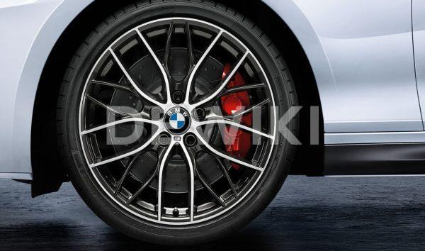 Комплект летних колес в сборе R19 F20/F21/F22/F23 BMW M Performance Double Spoke 405 M, Pirelli P Zero, RDC, Runflat