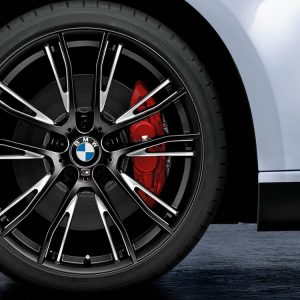 Комплект летних колес в сборе R20 BMW M Performance Double Spoke 624 M Black, Pirelli P Zero, RDC, Runflat