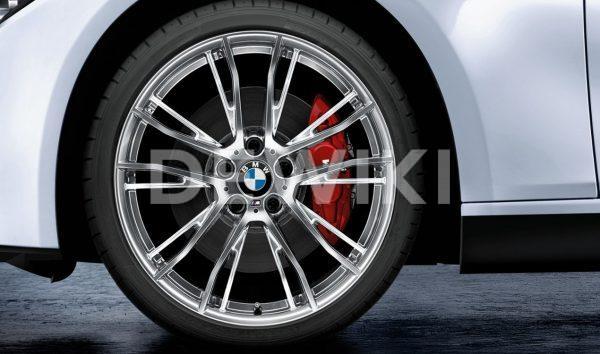 Комплект летних колес в сборе R20 BMW M Performance Double Spoke 624 M Silver, Pirelli P Zero, RDC, Runflat