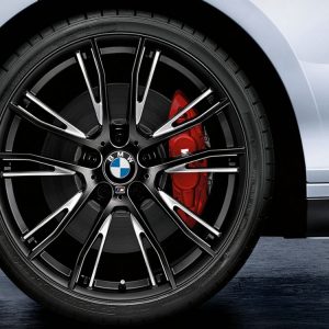 Комплект летних колес в сборе R19 BMW F20/F21/F22/F23 M Performance Double Spoke 624 M Black, Pirelli P Zero, без RDC, Runflat