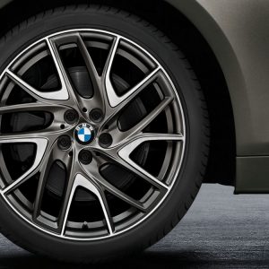 Комплект летних колес в сборе R19 BMW F45/F46 Turbine-Styling 487, Continental SportContact 5 SSR, без RDC, Runflat