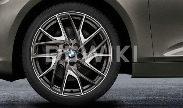 Комплект летних колес в сборе R19 BMW F45/F46 Turbine-Styling 487, Continental SportContact 5 SSR, без RDC, Runflat