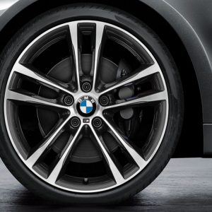 Комплект летних колес в сборе R19 BMW F34 GT M Double Spoke 598 M Bicolor, Pirelli P Zero r-f, RDC, Runflat