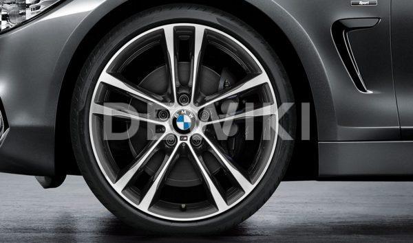 Комплект летних колес в сборе R19 BMW F34 GT M Double Spoke 598 M Bicolor, Pirelli P Zero r-f, RDC, Runflat