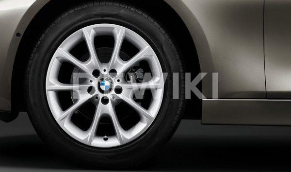 Комплект летних колес в сборе R18 BMW F30/F31/F32/F33/F36 V-Spoke 398, Goodyear EfficientGrip ROF, RDC, Runflat