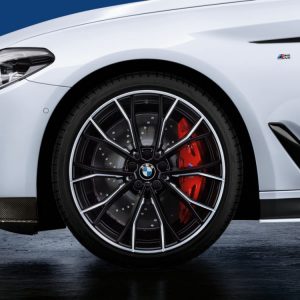 Комплект летних колес в сборе R20 BMW G30/G31 M Performance Double Spoke 669 M Bicolor, Pirelli P Zero, RDC, Runflat