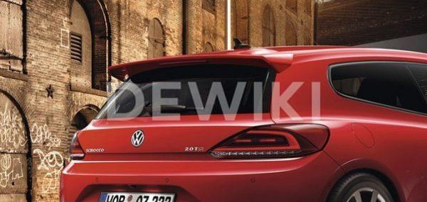 Заднее антикрыло Volkswagen Scirocco Заднее антикрыло Volkswagen Scirocco
