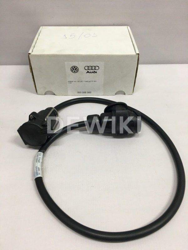 Адаптер Volkswagen Tiguan с 2017 года, 13-контактный ТСУ - 7-контактов Адаптер Volkswagen Tiguan с 2017 года, 13-контактный ТСУ - 7-контактов