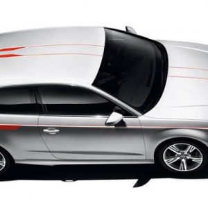 Акцентные полосы для Audi A3 (8V) 2014-н.в., Colour kit red