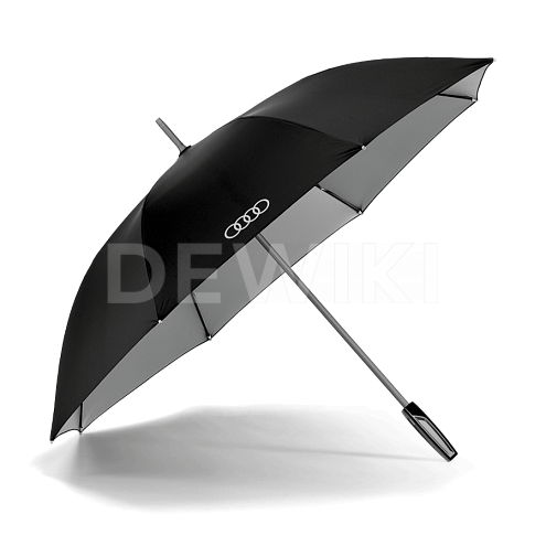 Большой зонт-трость Audi, Black/Titan Большой зонт-трость Audi, Black/Titan
