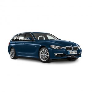 Миниатюрная модель BMW 3 серии Touring, Imperial Blue, масштаб 1:43