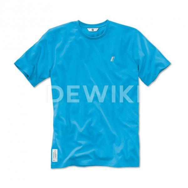 Мужская футболка BMW i, Electric Blue Мужская футболка BMW i, Electric Blue