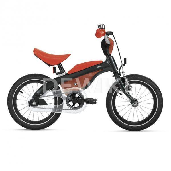 Детский велосипед BMW Kidsbike, Black/Orange