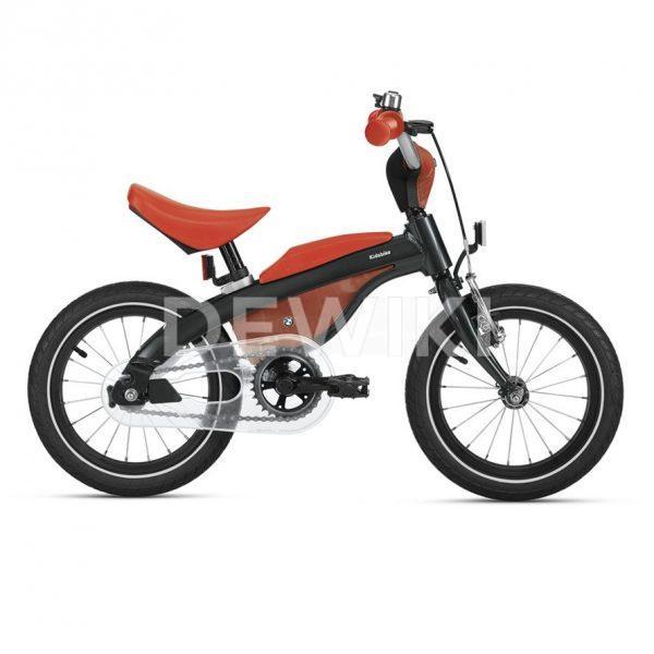 Детский велосипед BMW Kidsbike, Black/Orange Детский велосипед BMW Kidsbike, Black/Orange