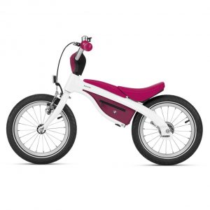 Детский велосипед BMW Kidsbike, White/Raspberry