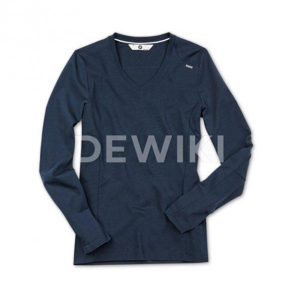 Женская футболка BMW с длинным рукавом, Dark Blue Женская футболка BMW с длинным рукавом, Dark Blue