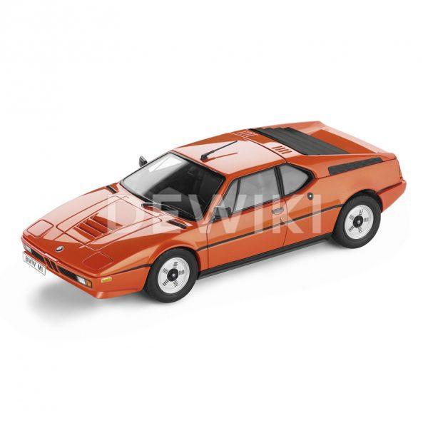 Миниатюрная модель BMW M1 (1978) Orange, масштаб 1:18 Миниатюрная модель BMW M1 (1978) Orange, масштаб 1:18