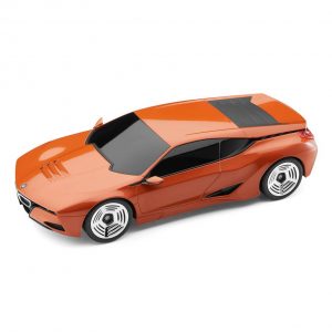 Миниатюрная модель BMW M1 Homage, Orange, масштаб 1:18