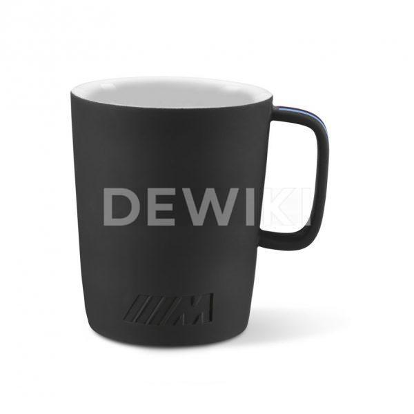 Чашка BMW M, черная матовая Чашка BMW M, черная матовая