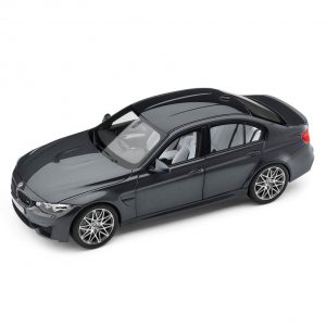 Миниатюрная модель BMW M3 F80 Competition, Mineral Grey, масштаб 1:18 Миниатюрная модель BMW M3 F80 Competition, Mineral Grey, масштаб 1:18