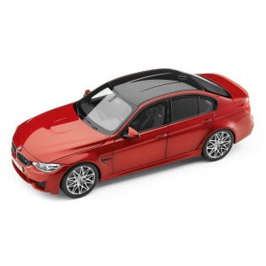 Миниатюрная модель BMW F80 M3 Competition Sakhir Orange Миниатюрная модель BMW F80 M3 Competition Sakhir Orange