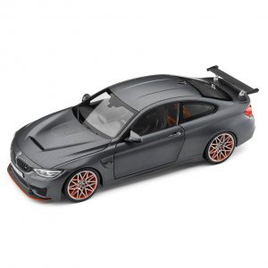 Миниатюрная модель BMW M4 F82 GTS, Frozen Dark Grey, масштаб 1:18