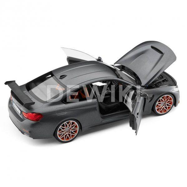 Миниатюрная модель BMW M4 F82 GTS, Frozen Dark Grey, масштаб 1:18 Миниатюрная модель BMW M4 F82 GTS, Frozen Dark Grey, масштаб 1:18