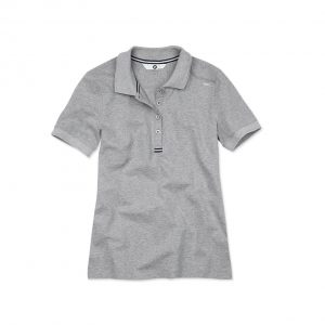 Женская рубашка-поло BMW Grey Melange Женская рубашка-поло BMW Grey Melange