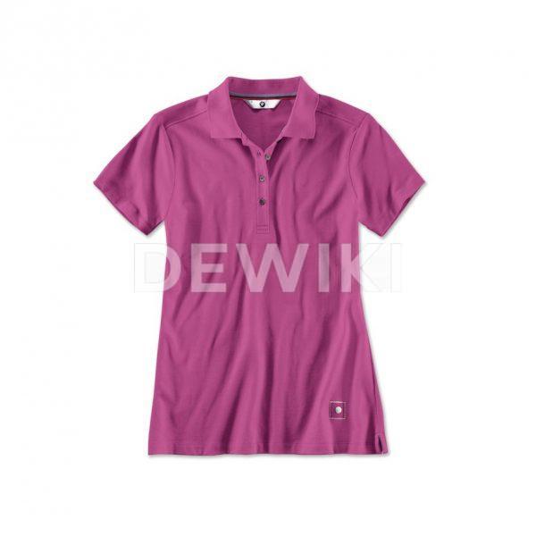 Женская  рубашка-поло BMW, Zyclam Red