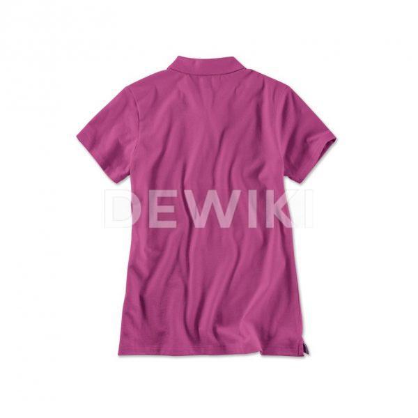 Женская  рубашка-поло BMW, Zyclam Red Женская  рубашка-поло BMW, Zyclam Red