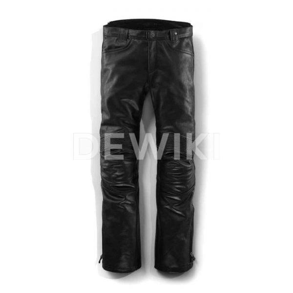 Мужские кожаные мотоштаны BMW Motorrad DarkNite, Black Мужские кожаные мотоштаны BMW Motorrad DarkNite, Black