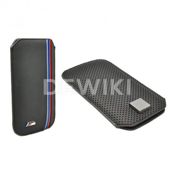 Кожаный чехол BMW M для iPhone 5/5S Кожаный чехол BMW M для iPhone 5/5S