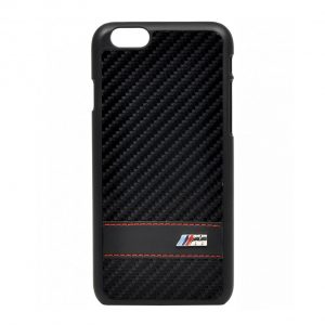 Крышка-чехол BMW для iPhone 6 M-Collection Hard Carbon Effect, Black