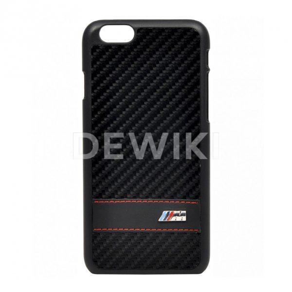 Крышка-чехол BMW для iPhone 6 M-Collection Hard Carbon Effect, Black Крышка-чехол BMW для iPhone 6 M-Collection Hard Carbon Effect, Black