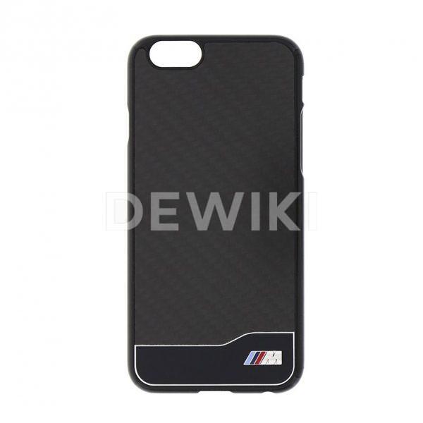Крышка-чехол BMW для iPhone 6 M-Collection Carbon & Aluminium Finish, Black Крышка-чехол BMW для iPhone 6 M-Collection Carbon & Aluminium Finish, Black