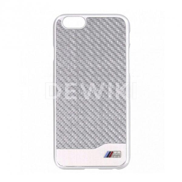Крышка-чехол BMW для iPhone 6 M-Collection Carbon & Aluminium Finish, Silver Крышка-чехол BMW для iPhone 6 M-Collection Carbon & Aluminium Finish, Silver