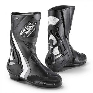 Кожаные сапоги унисекс BMW SportDry, Black/White Кожаные сапоги унисекс BMW SportDry, Black/White