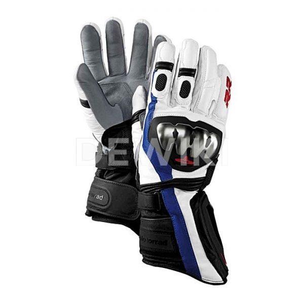 Мотоперчатки BMW Motorrad DoubleR, Black/White Мотоперчатки BMW Motorrad DoubleR, Black/White