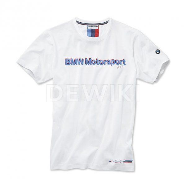 Мужская футболка Motorsport Fan, White Мужская футболка Motorsport Fan, White