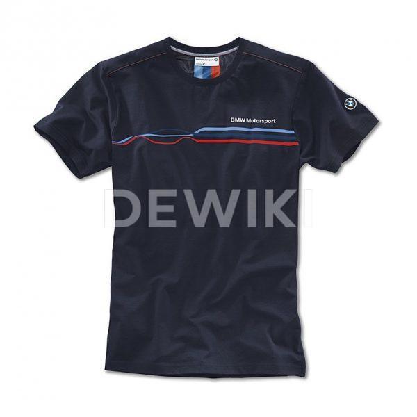 Мужская футболка BMW Motorsport Fashion, Dark Blue Мужская футболка BMW Motorsport Fashion, Dark Blue