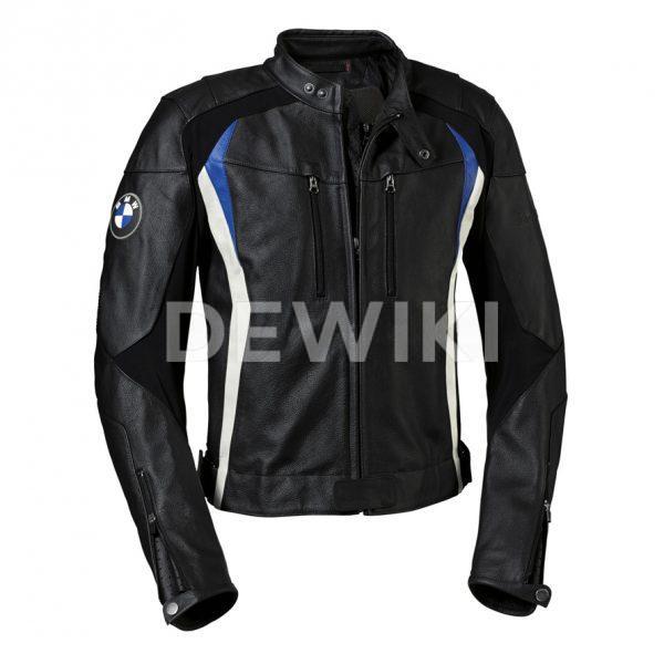 Мужская кожаная мотокуртка BMW Motorrad DoubleR, Black Мужская кожаная мотокуртка BMW Motorrad DoubleR, Black