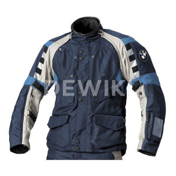 Мужская мотокуртка BMW Motorrad Rallye, Gray/Blue