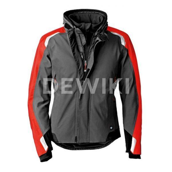 Мужская мотокуртка BMW Motorrad Streetguard, Red/Anthracite Мужская мотокуртка BMW Motorrad Streetguard, Red/Anthracite