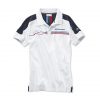 Мужская рубашка-поло BMW Motorsport, White/Blue Мужская рубашка-поло BMW Motorsport, White/Blue