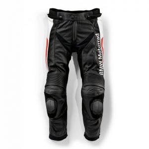 Мужские кожаные мотоштаны BMW Motorrad  Sport, Black/Red/White
