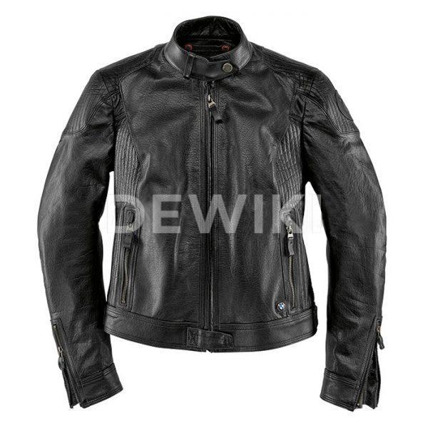 Женская кожаная мотокуртка BMW Motorrad BlackLeather, Black Женская кожаная мотокуртка BMW Motorrad BlackLeather, Black