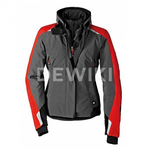 Женская мотокуртка BMW Motorrad StreetGuard, Anthracite/Red Женская мотокуртка BMW Motorrad StreetGuard, Anthracite/Red